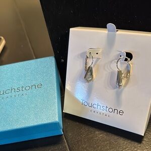 Touchstone Crystal Falling Ice Earrings